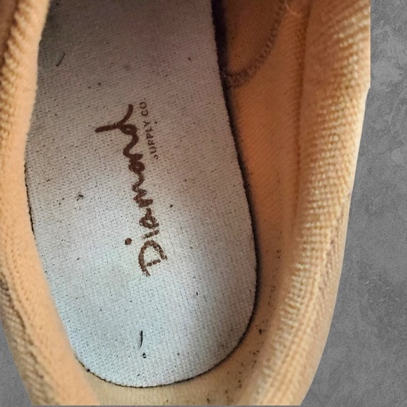 Diamond Supply Co Series Low Brown Suede Skate Shoes Tan Mens 9.5 - Picture 6 of 7